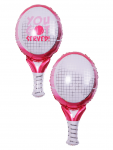 Шар фигура Ракетка теннисная розовый Е32"/81см (Китай) 1207-6686