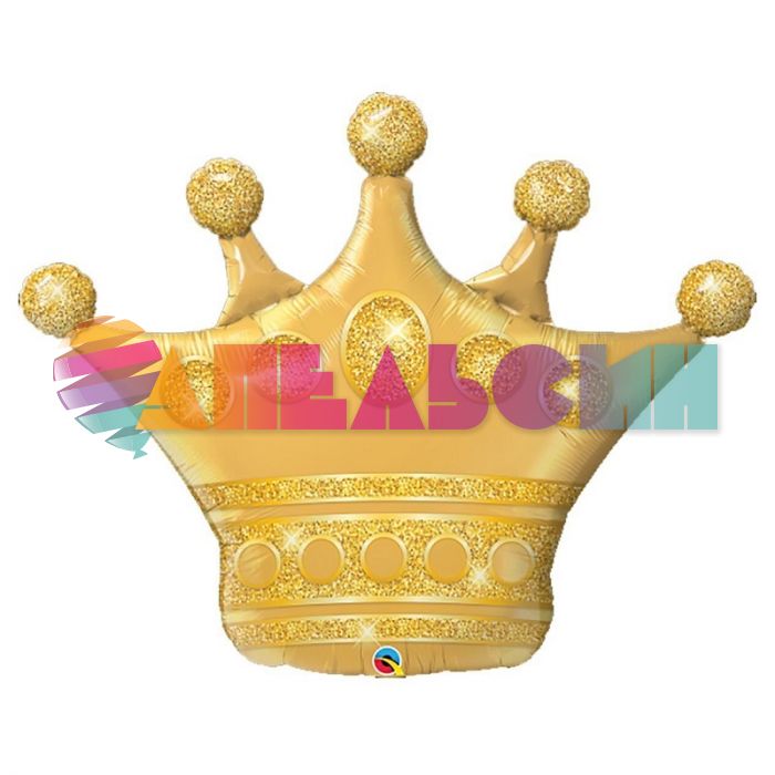 Шар фигура Корона золото Q41"/104см (США) 49343 1207-2785