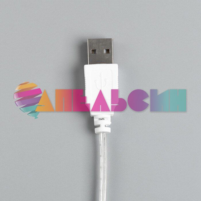 ЭГ нить 3м Шарики мульти USB 806831