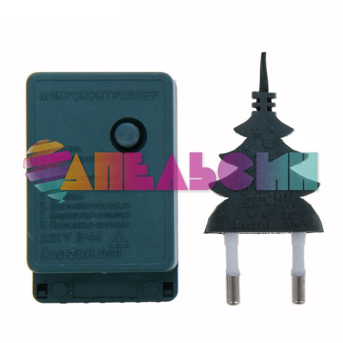 ЭГ нить 5,2м Красный 50л LED 8р 671021