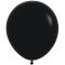 Шар пастель Черный S18"/46см (080) Black 5шт/уп (Колумбия) 251448-5