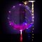 Светодиодная нить 3м Розовый 30 LED на батарейках 512013