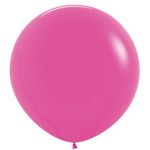 Шар пастель Розовый S24"/60см (012) Fuchsia Фуксия 3шт/уп (Колумбия) 151618