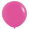Шар пастель Розовый S24"/60см (012) Fuchsia Фуксия 3шт/уп (Колумбия) 151618