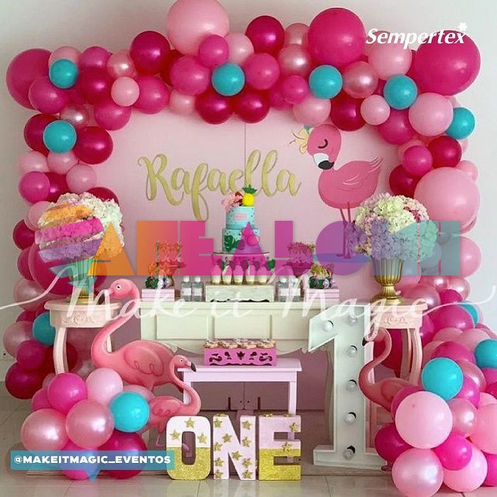 Шар пастель Розовый S24"/60см (012) Fuchsia Фуксия 3шт/уп (Колумбия) 151618