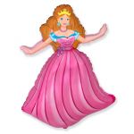 Мини фигура Принцесса в розовом F14"/36см (Испания) 902683