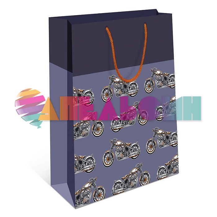 Пакет Мотоциклы 26х32х12см глянец 0293.594