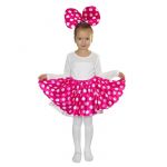 Набор Кукла Милашка малиновый в белый горох 2в1 5-7лет 1109832-СТОК