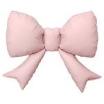 Мини фигура Бант розовый FL21"/53см с клапаном (Китай) сатин 27324S5
