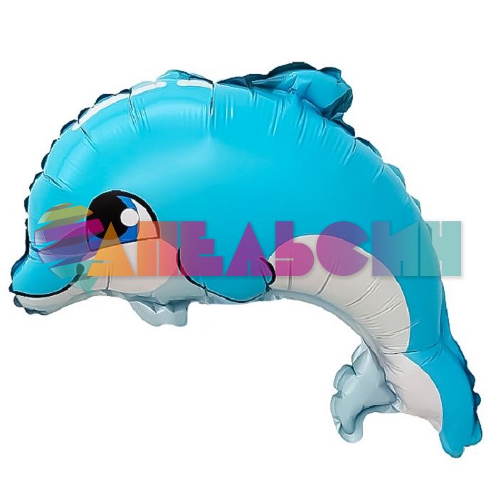 Мини фигура Дельфин маленький FL13"/33см с клапаном (Китай) 27139