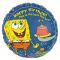 Шар фольга Губка Боб HB This is the best Day Ever A18"/48см круг (США) 836223