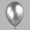 Шар хром Серебро 512/12"/30см (K2) Silver 50шт/уп (Китай) 512-12K2