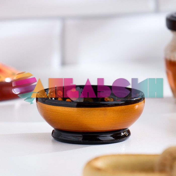Солонка на каравай Хохлома 20гр 460772