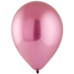 Шар хром Розовый Э05"/13см Flamingo 100шт/уп (Малайзия) 1102-1866