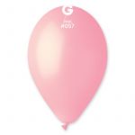 Шар пастель Розовый И10"/25см (057) Pink 100шт/уп (Италия) 1102-0297