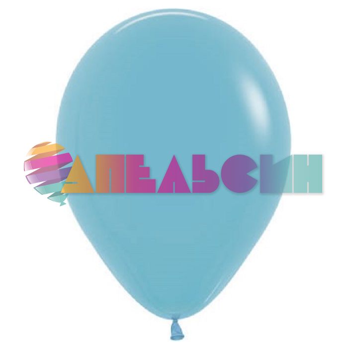 Шар пастель Бирюза S12"/30см (038) Caribbean Blue 50шт/уп (Колумбия) 230924