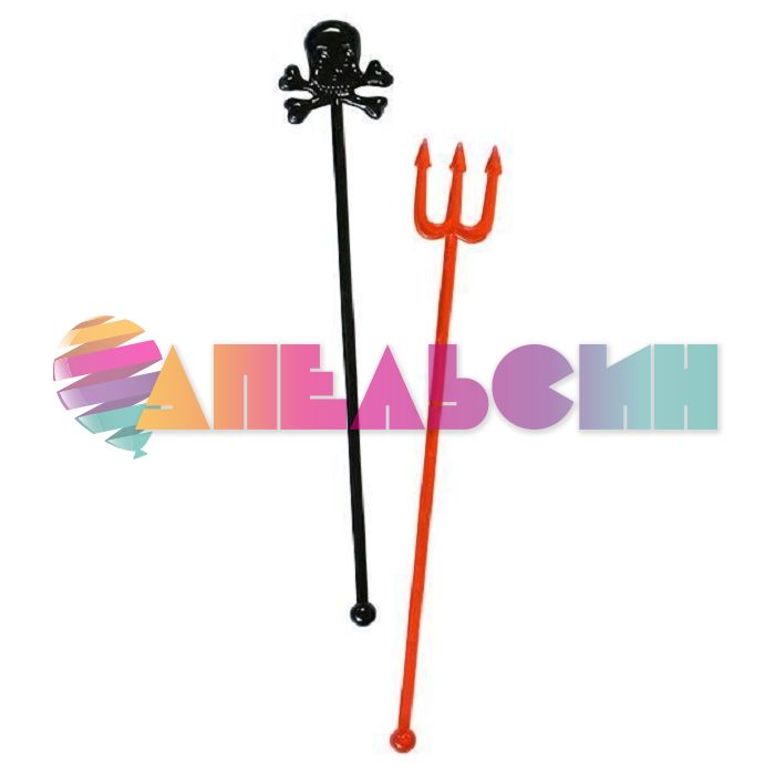 Палочка для кокт Пиратская вечеринка 6шт/уп 6034733