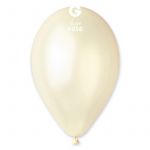 Шар металлик Бежевый И10"/25см (063) Ivory 100шт/уп (Италия) 1102-0296