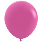 Шар пастель Розовый S18"/44см (012) Fuchsia Фуксия 25шт/уп (Колумбия) 118012 251042