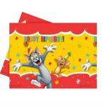 Скатерть Том и Джерри 120х180см полиэтилен 81187