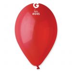 Шар пастель Красный И14"/36см (045) Red 50шт/уп (Италия) 1102-0371