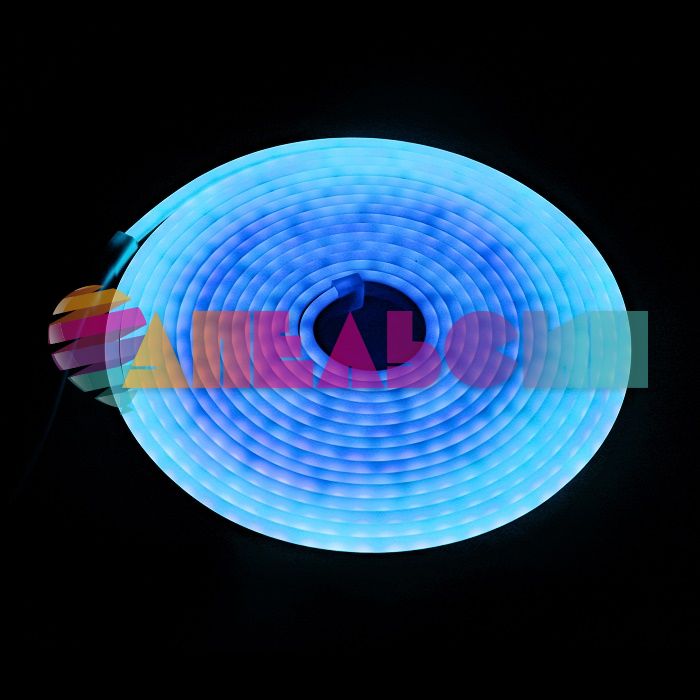 Светодиодная гирлянда Голубой Дюралайт 5м 120 Led/м с адаптером 512332