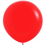 Шар пастель Красный S24"/76см (015) Red (Колумбия) 124015-1