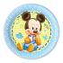 Тарелка Микки Малыш Mickey the Kid 23см 8шт/уп картон 84344-СТОК