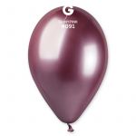 Шар хром Розовый И14"/36см (091) Shiny Pink 50шт/уп (Италия) 1102-1755