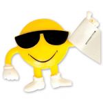 Игрушка Улыбка в черных очках Смайл пласт 1507-0595