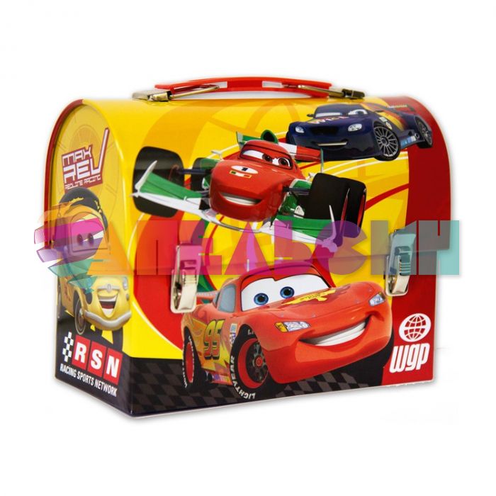 Чемоданчик Тачки Disney 14х17х8см жесть 1507-0845