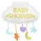 Шар фигура Облако BABY SHOWER FL26"/66см (Китай) 23701