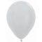 Шар металлик Серебро S10"/25см (481) Silver 100шт/уп (Колумбия) 286778