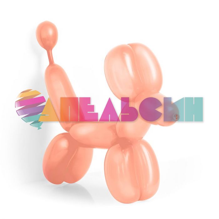 Шар ШДМ пастель Бежевый S360 (060) Peach Blush Персиковый 50шт/уп (Колумбия) 360060-50