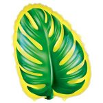 Шар фигура Лист монстеры с желтым FL20"/51см (Китай) 19936
