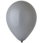 Шар пастель Серый Э12"/30см (293) Grey 50шт/уп (Малайзия) фэшн 1102-1630