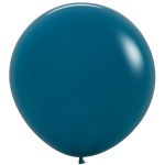 Шар пастель Бирюза S24"/76см (035) Deep Teal Глубокий океан 3шт/уп (Колумбия) 404691