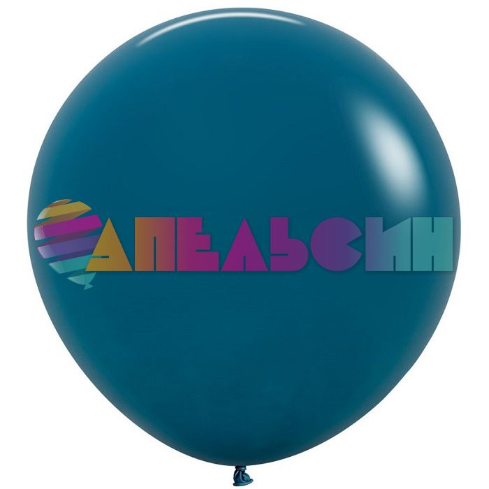 Шар пастель Бирюза S24"/76см (035) Deep Teal Глубокий океан 3шт/уп (Колумбия) 404691