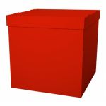Коробка Красный 70х70х70см для подарков и шаров 1164-VK