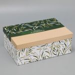 Коробка Эко стиль 28х18,5х11,5см 9490404-7
