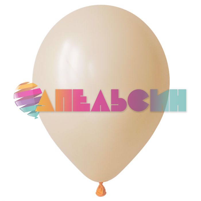 Шар пастель Бежевый DL12"/30см Blush 100шт/уп (Вьетнам) макарунс 312256