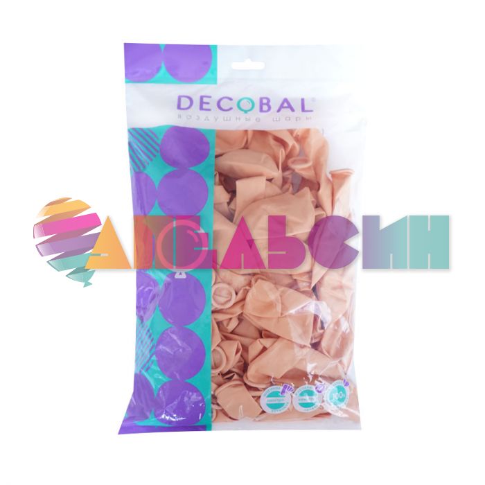 Шар пастель Бежевый DL12"/30см Blush 100шт/уп (Вьетнам) макарунс 312256