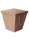 Коробка Крафт транспортировочная с крышкой 20х34х40см складная 1227