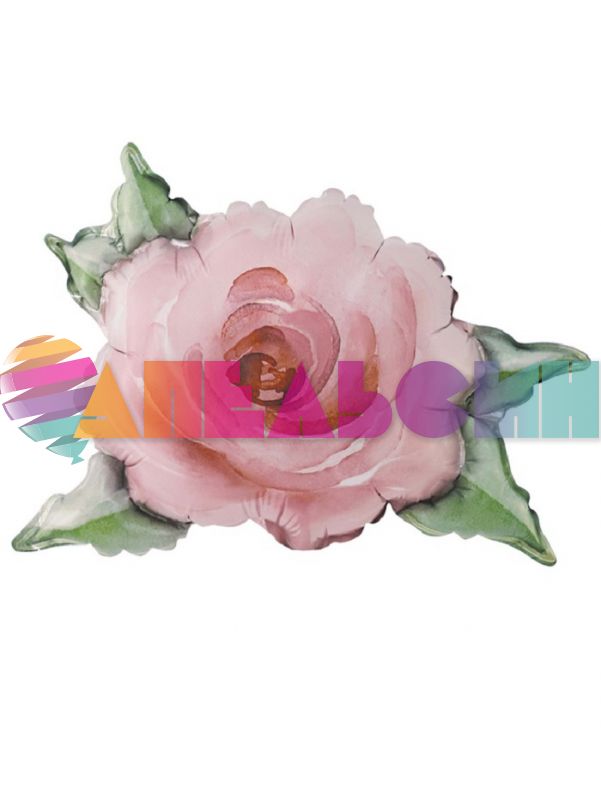 Мини фигура Роза акварель Е14"/36см (Китай) 1206-1781