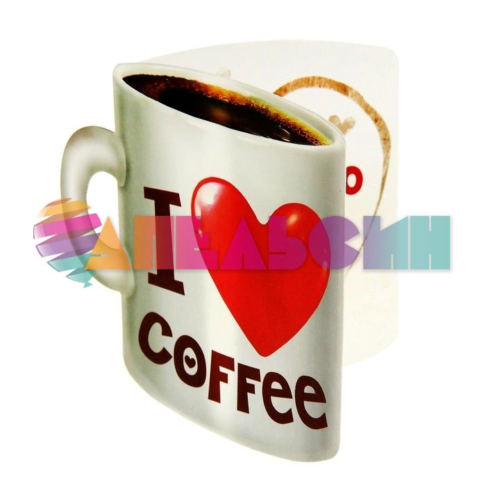 Открытка ILoveCoffee 13х14см 868537