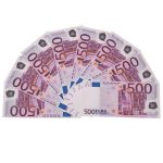Деньги шуточные 500 евро 90шт/уп 9-50-0009