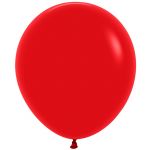 Шар пастель Красный S18"/46см (015) Red 25шт/уп (Колумбия) 118015-бр 251240