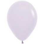 Шар пастель Сиреневый S12"/30см (650) Lilac 12шт/уп (Колумбия) макарунс 155340