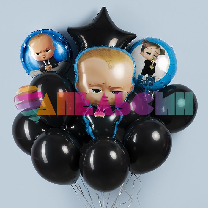 Шар фигура Босс строгий Е24"/61см (Китай) 1207-5083 24443