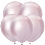Шар хром Розовое золото Т05"/13см Mirror Pink Gold 50шт/уп (Турция) лайт 8055012